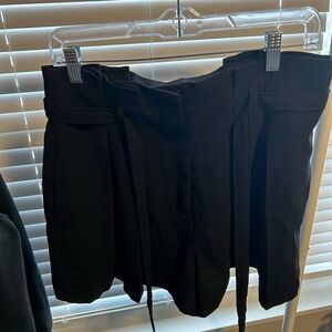 Black Express Super High Rise Skirt